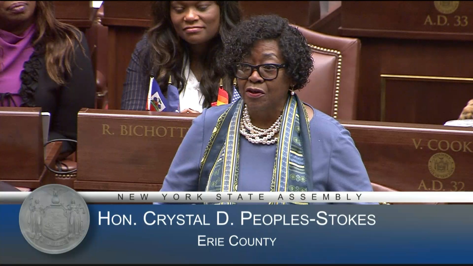 Majority Leader Peoples-Stokes Addresses the Assembly on First Day of 2025 Session