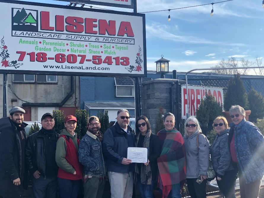 Pheffer Amato Awards Lisena Landscaping January 2020 Small Business of the Month