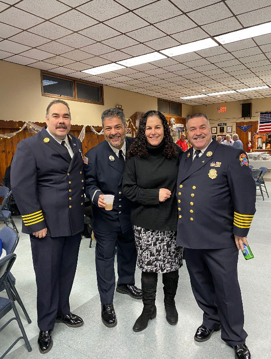 Pheffer Amato Attends Broad Channel Volunteer Fire Department Officer Installation