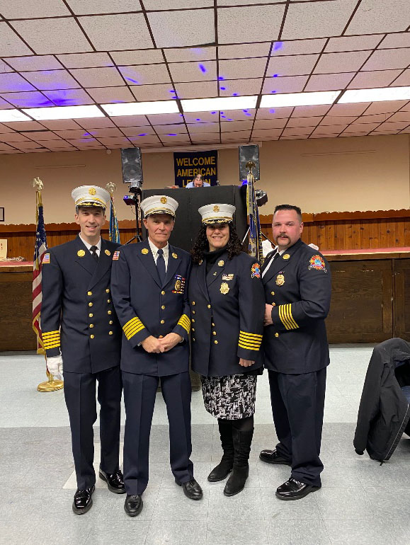 Pheffer Amato Attends Broad Channel Volunteer Fire Department Officer Installation