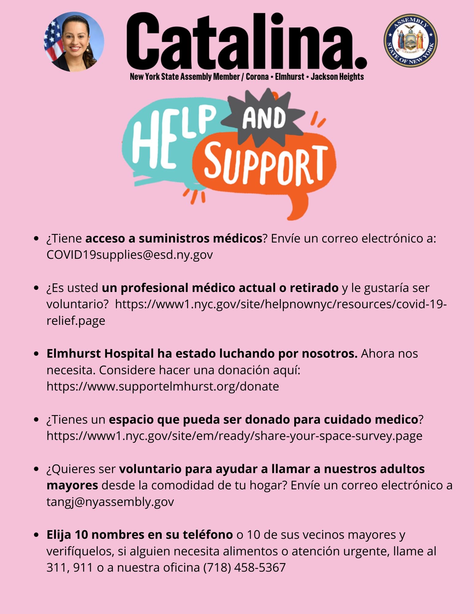 Help and Support - Spanish