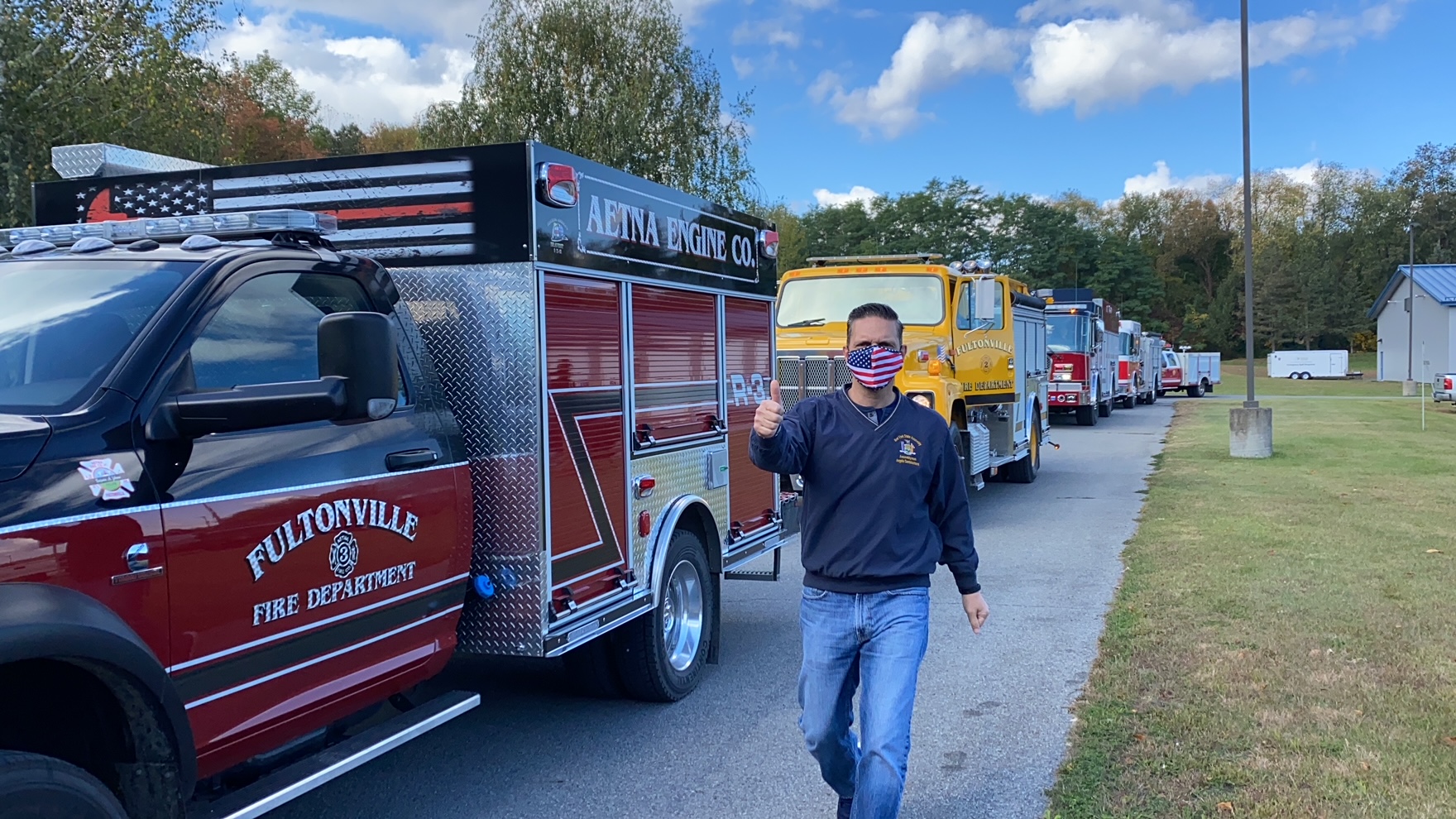 Assemblyman Santabarbara Hosting Drive-Thru COVID-19 Disinfecting and Sanitizing Event for Emergency Response Vehicles