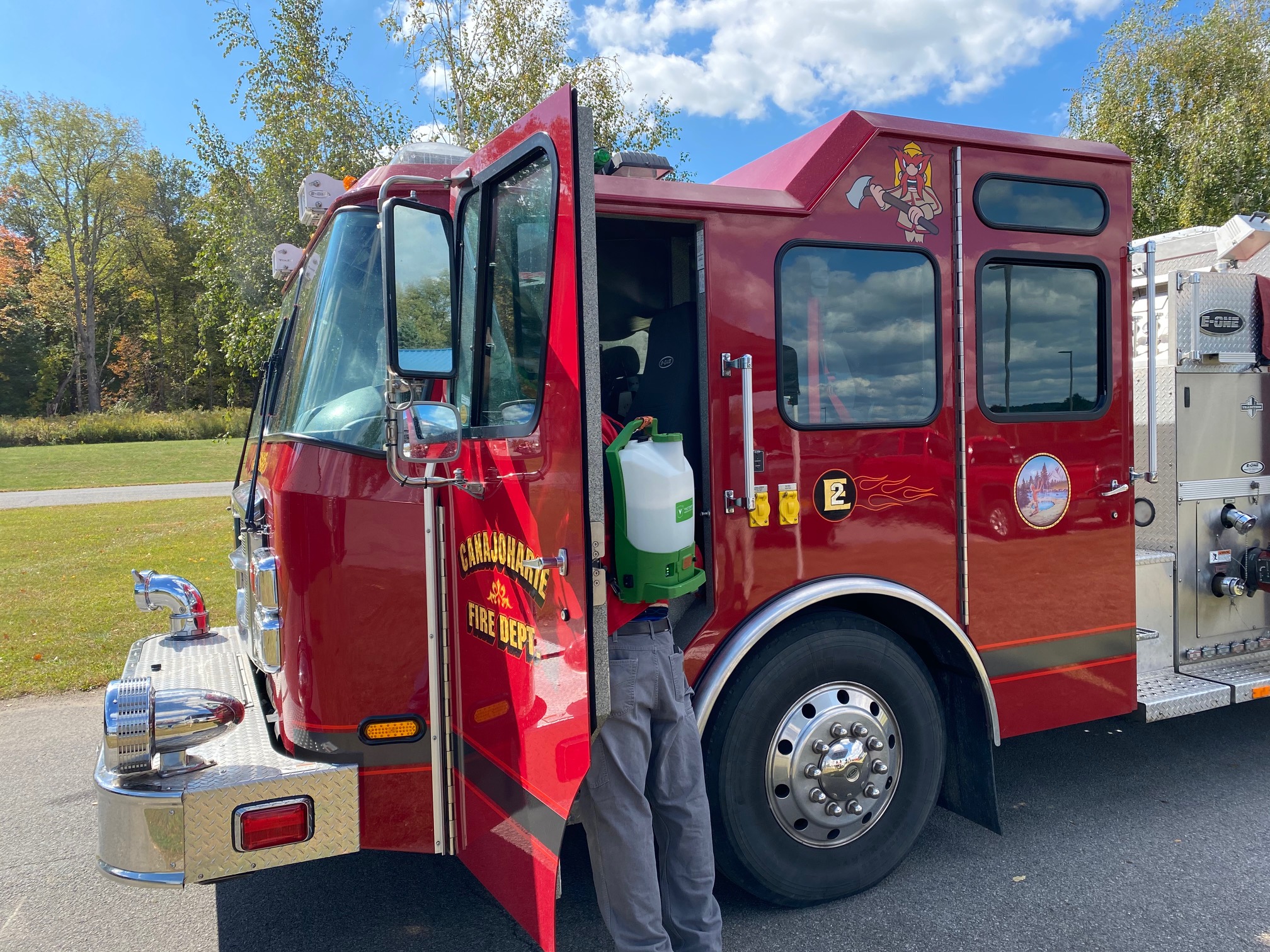 Assemblyman Santabarbara Hosting Drive-Thru COVID-19 Disinfecting and Sanitizing Event for Emergency Response Vehicles