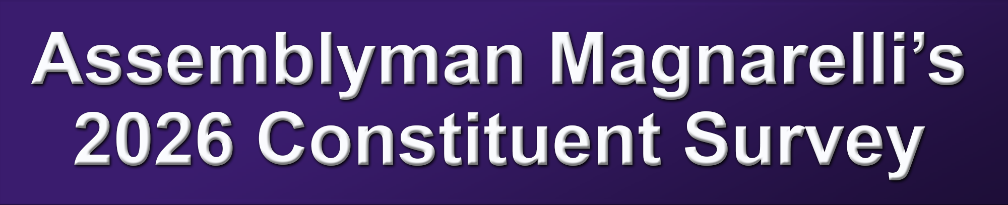 2026 Constituent Survey